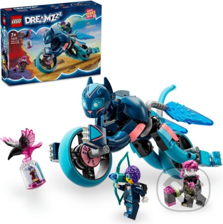 Spoločenská hra: LEGO® DREAMZzz™ 71479 Zoey a jej mačacia motorka (LEGO). LEGO
