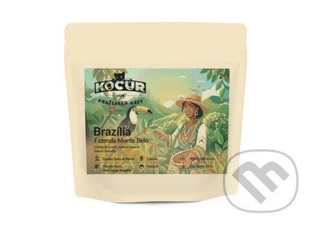 Kávy a čaje: Brazília Fazenda Monte Belo (Kocúr). Kocúr, 2026