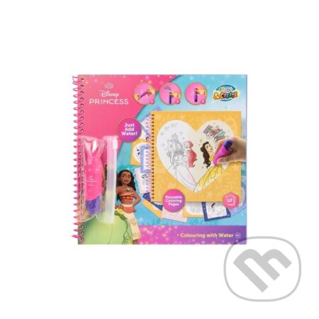 Velká kniha vodního malování: Disney Princezny