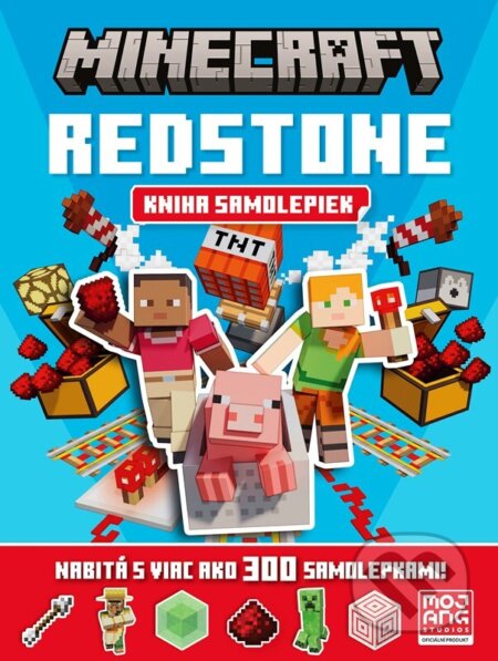 Minecraft - Redstone - Kniha samolepiek - Kolektiv