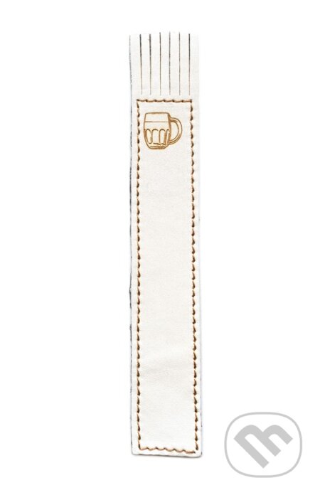 Záložka se střapci Pivo (SK01 slonová kost)