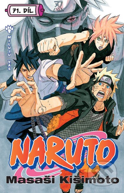 Naruto 71: Miluju vás by Masashi Kishimoto cover