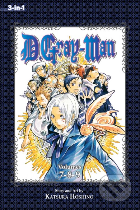 D. Gray-Man 3 (3-In-1 Edition) (Volumes 7, 8 & 9) - Katsura Hoshino - kniha z kategorie Komiksy