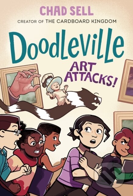 Doodleville #2: Art Attacks! ((A Graphic Novel)) - Chad Sell