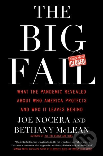 Kniha: Big Fail (Bethany McLean a Joe Nocera). , 2023