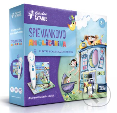 Kniha: Kúzelné čítanie: Spievankovo: Angličanina s elektronickou ceruzkou Albi (Lenka Tomešová, Ivana Brunová a Mária Podhradská). Albi, 2026