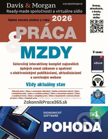 E-kniha: Práca a Mzdy 2026 (DonauMedia). DonauMedia, 2026