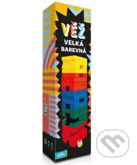Spoločenská hra: Veža veľká farebná (Albi). Albi, 2026
