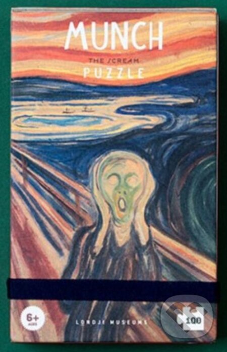 LONDJI Kapesní puzzle Tiny Výkřik - 100 pcs