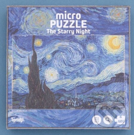 Micro puzzle Hvězdná noc - puzzle z kategorie Umělecké