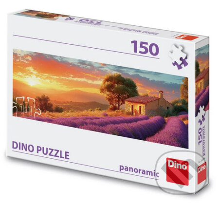 Puzzle 150 panoramic: Úchvatná krajina - puzzle z kategorie Přírodní scenérie