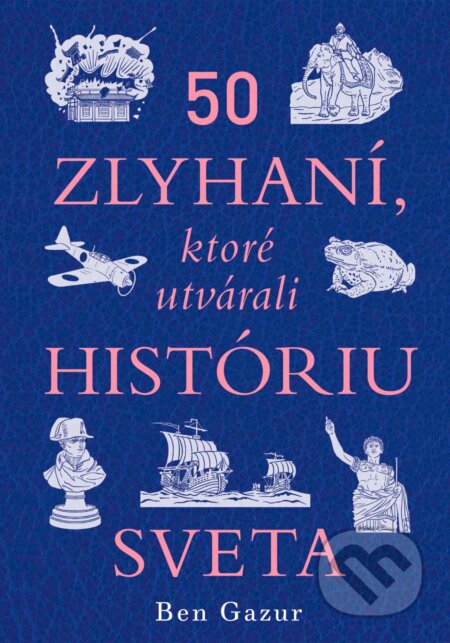 E-kniha: 50 zlyhaní, ktoré utvárali históriu sveta (Ben Gazur). Ultimo Press, 2025