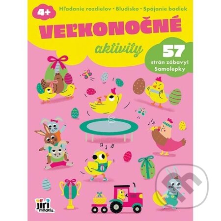 Sešit Velikonoční aktivity pro děti se samolepkami