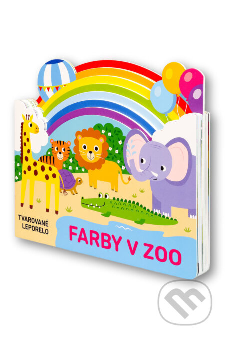 Tvarované leporelo: Farby v zoo