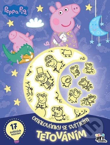 Omalovánky se svítícím tetováním: Prasátko Peppa (Jiří Models). Jiří Models, 2026