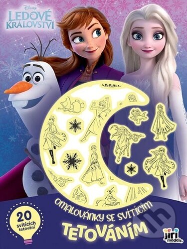 Omalovánky se svítícím tetováním: Ledové království (Jiří Models). Jiří Models, 2026