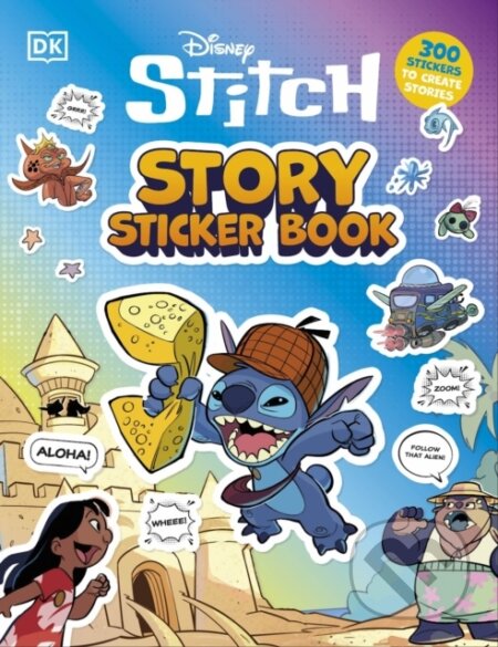 Disney Stitch Story Sticker Book - DK
