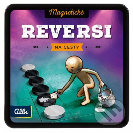 Společenská hra: Magnetické hry na cesty: Reversi (Albi). Albi