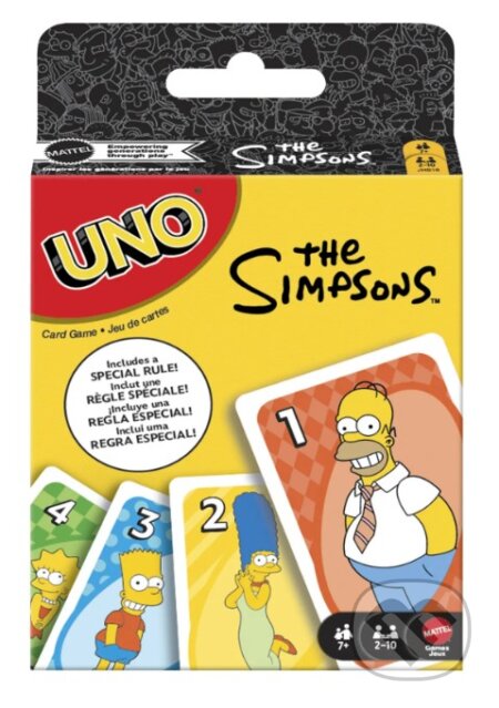 UNO Simpsonovi Mattel