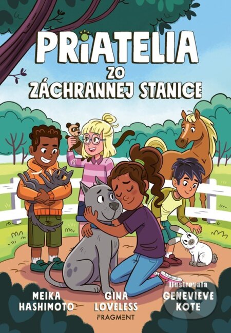 Priatelia zo záchrannej stanice 1 - Gina Loveless, Genevieve Kote (ilustrátor) - kniha z kategorie Komiksy