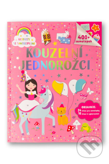 Kouzelní jednorožci 400 samolepek - -
