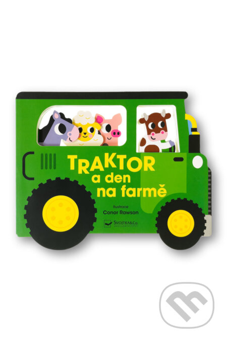 Traktor a den na farmě - -