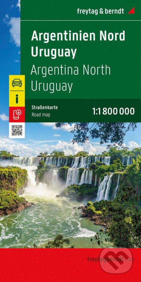 Kniha: Severní Argentina - Uruguay 1:1 800 000 / automapa (freytag&berndt). freytag&berndt, 2026