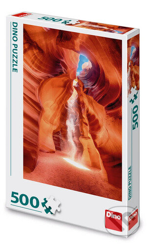 Puzzle 500: Antilopí kaňon - puzzle z kategorie Přírodní scenérie