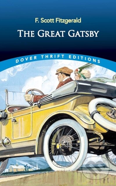 Kniha: The Great Gatsby (F. Scott Fitzgerald a Stanley Appelbaum). Dover Publications, 2021
