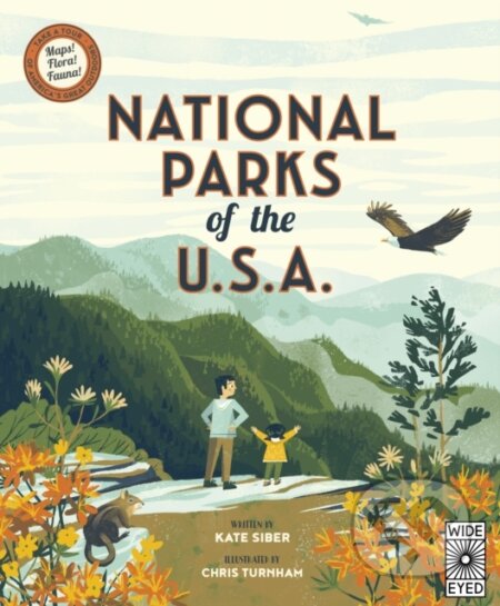 Kniha: National Parks of the USA (Kate Siber). Wide Eyed, 2024