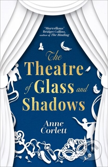 Kniha: The Theatre of Glass and Shadows (Anne Corlett). Black and White, 2024