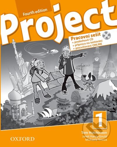 Project 1- Pracovní sešit s poslechovým CD a Project Online Practice - Michaela Trnová, Janet Hardy-Gould, Tom Hutchinson, Oxford University Press, 2014