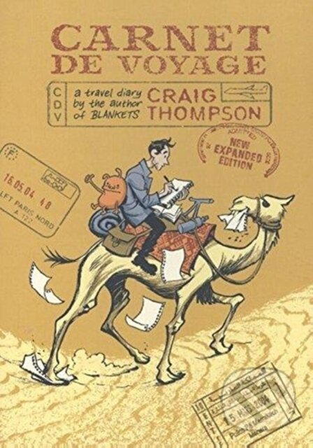 Kniha: Carnet de Voyage (Craig Thompson). Faber and Faber, 2018