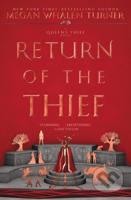 Kniha: Return of the Thief (Megan Whalen Turner). Greenwillow Books, 2020