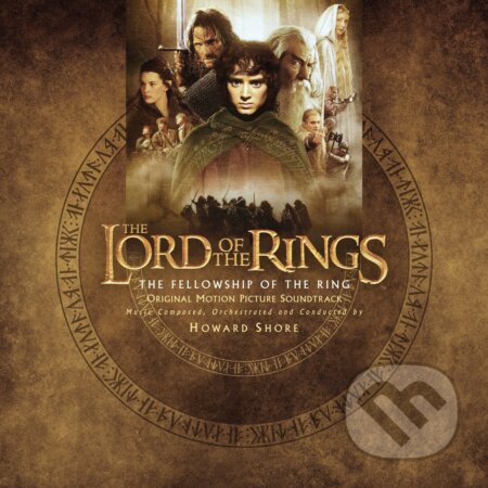 Hudobné CD: Howard Shore: The Lord Of The Rings: The Fellowship Of The Ring (Limited, 140Gr.) (Warner Music). Warner Music, 2025