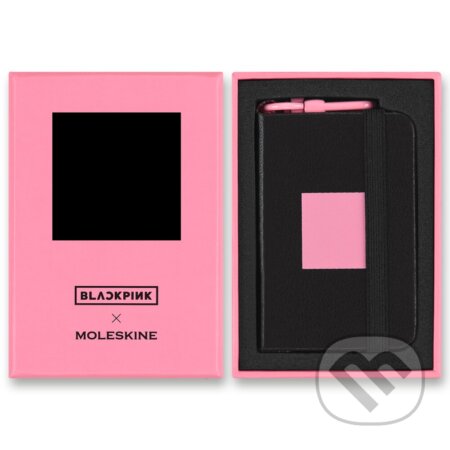 Moleskine - zápisník / prívesok Blackpink Charm (mini, čistý, elastické zatváranie)