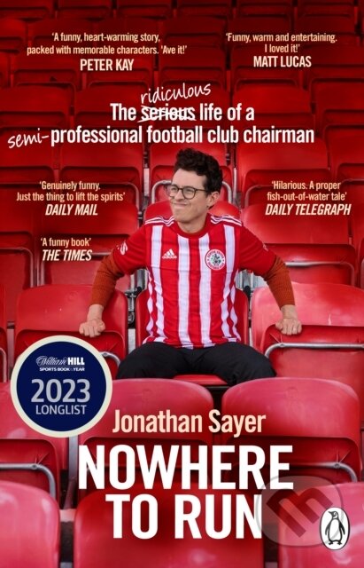 Kniha: Nowhere to Run (Jonathan Sayer). Transworld, 2024