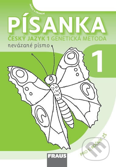 Písanka 1: Český jazyk - Genetická metoda, Fraus, 2017