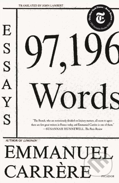 Kniha: 97,196 Words (Emmanuel Carrere). , 2020