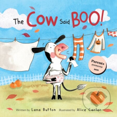 Kniha: The Cow Said BOO! (Lana Button). DAJAMA, 2022