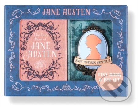 Jane Austen Tiny Book and Pin Set - Insight Editions
