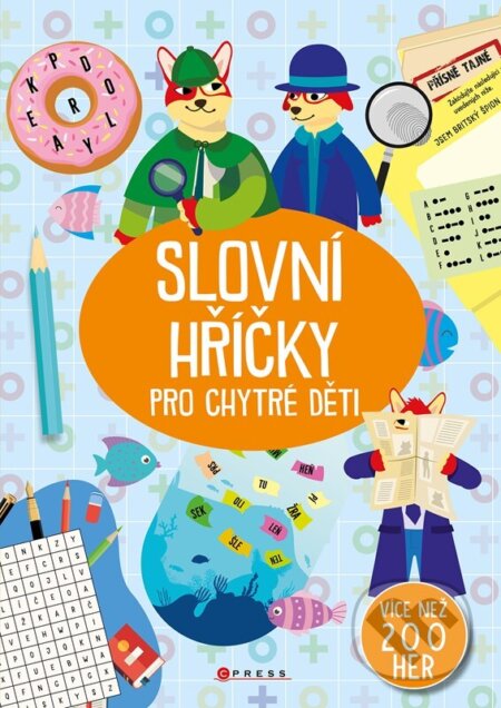 Kniha: Slovní hříčky pro chytré děti (Autorský kolektív). CPRESS, 2026