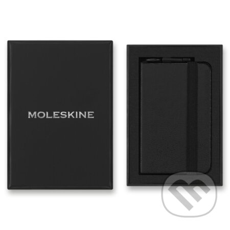 Moleskine - zápisník / prívesok Charm (mini, čistý, elastické zatváranie)