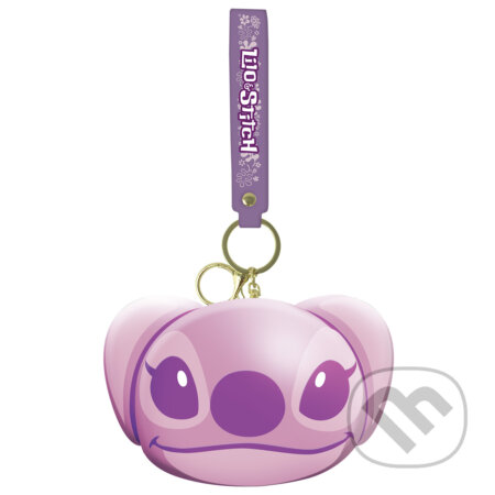 Kľúčenka s peňaženkou Lilo a Stitch, Angel, modrá