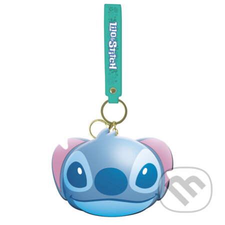 Kľúčenka s peňaženkou Lilo a Stitch, Stitch, modrá