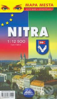 Nitra 1:12 500, Mapa Slovakia, 2007