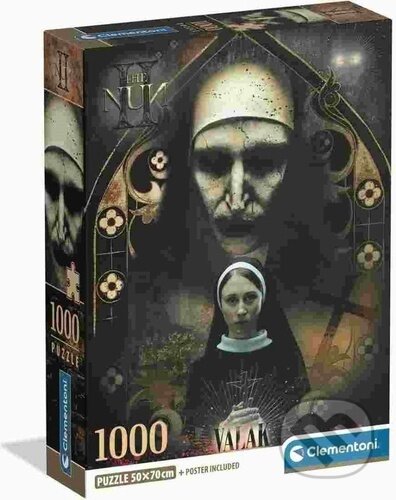 Puzzle Horror Collection The Nun 1000 dílků - kniha z kategorie Společenské hry