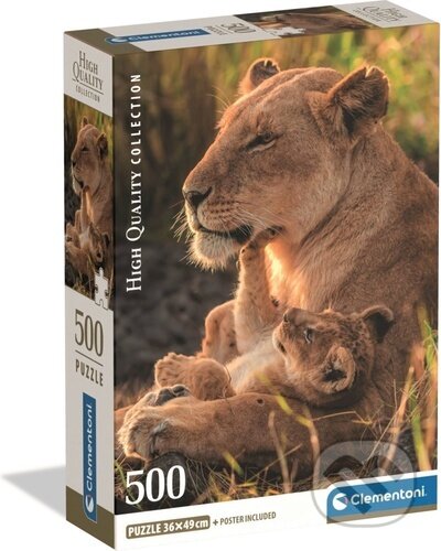 Puzzle Kočičí láska 500 dílků - kniha z kategorie Společenské hry