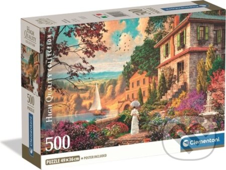 Puzzle Viktoriánská promenáda 500 dílků - kniha z kategorie Společenské hry