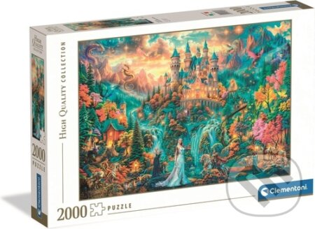 Puzzle Skrytá říše 2000 dílků - kniha z kategorie Společenské hry